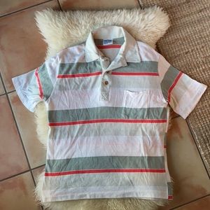 Vintage collared pocket shortsleeved shirt